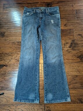 American Eagle Y2K Vintage Favorite Flare Denim Jeans Size 6 Reg Favorite Fit